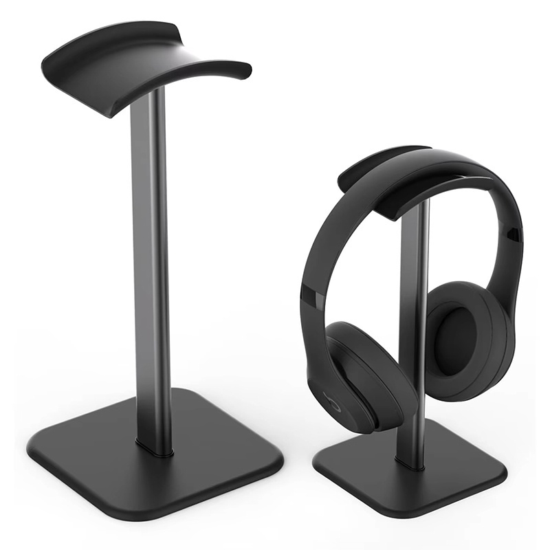 Gaming Accessories For Setup - 1個入り ユニバーサルプラスチック製ヘッドホンホルダー ゲーミングヘッドセットスタンド デスクトップオーガナイザー ヘッドセットディスプレイラック イヤホンハンガーブラケット
