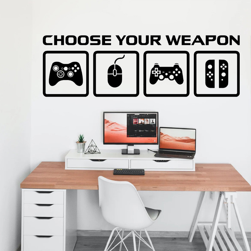 Gaming Accessories Wallpaper - 自己粘着性の壁紙ゲーム,フィルム付きの壁の装飾,誕生日プレゼント,男の子用,2261