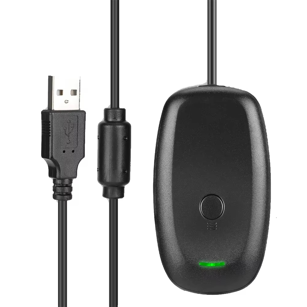 Gaming Accessories Controller - ワイヤレスゲーミングレシーバー USB アダプター Xbox 360 ゲームパッドコントローラー用トランスミッターサポート