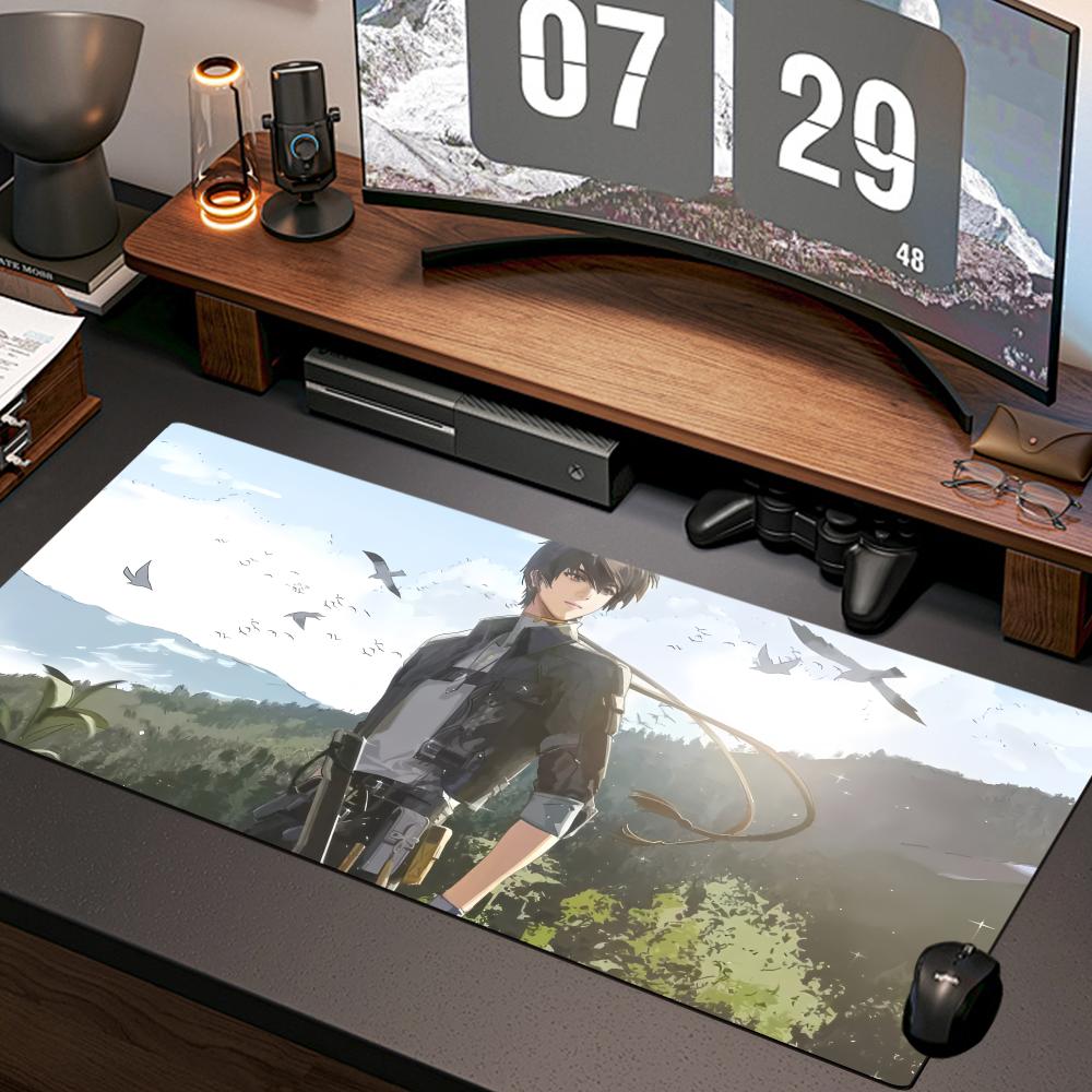 Gaming Accessories Wallpaper - ローバー wuwa 壁紙マウスパッド新しいコンピュータホームマウスパッド XXL デスクマット天然ゴムオフィスアンチスリップゲームアクセサリーパッド