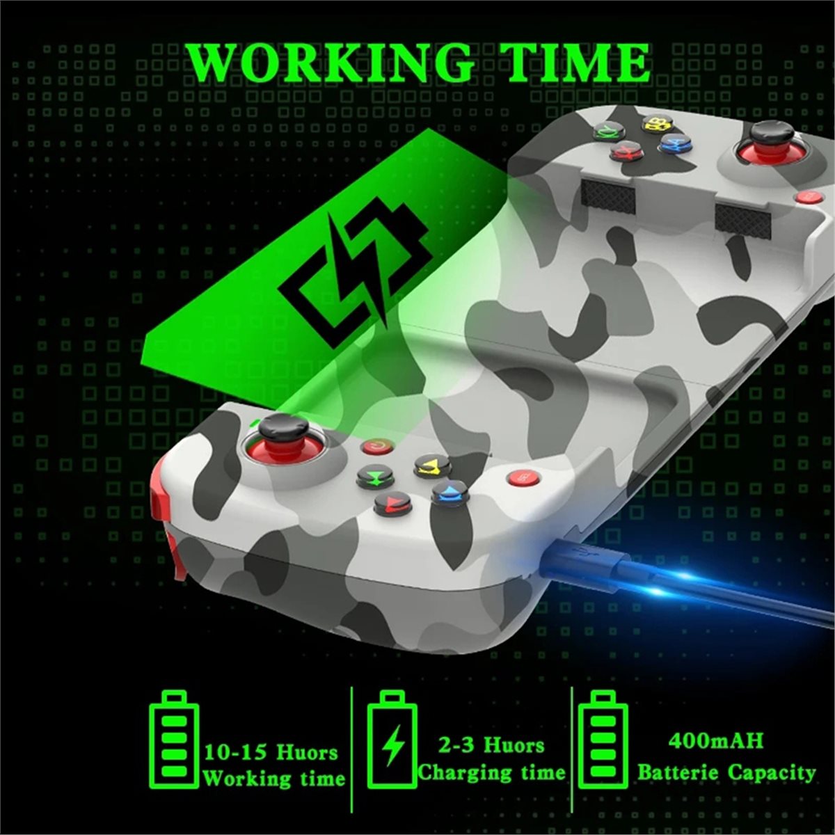 Gaming Accessories Iphone - goodidea 電話コントローラー ゲームパッド ジョイスティック iPhone Android
