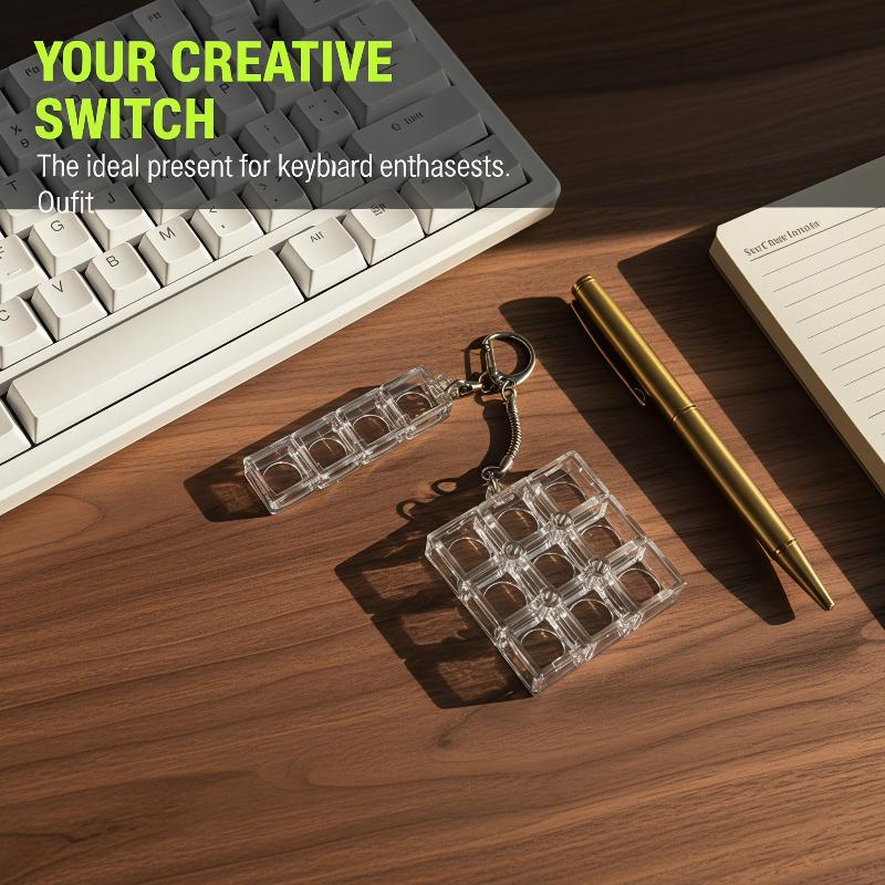メカニカルキーボードスイッチテスター 1 個キーホルダー D - Keyboard Switch Tester のレビューと価格