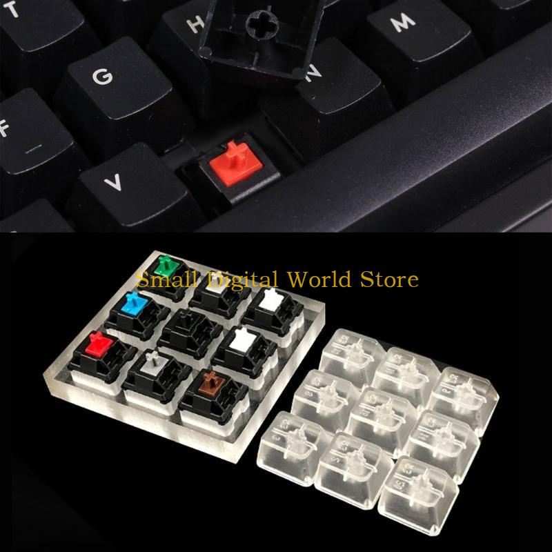 77UBキーボードスイッチテスタークリアキーキャップ9チェリ - Keyboard Switch Tester のレビューと価格