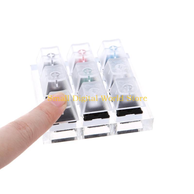 77UBキーボードスイッチテスタークリアキーキャップ9チェリ - Keyboard Switch Tester のレビューと価格