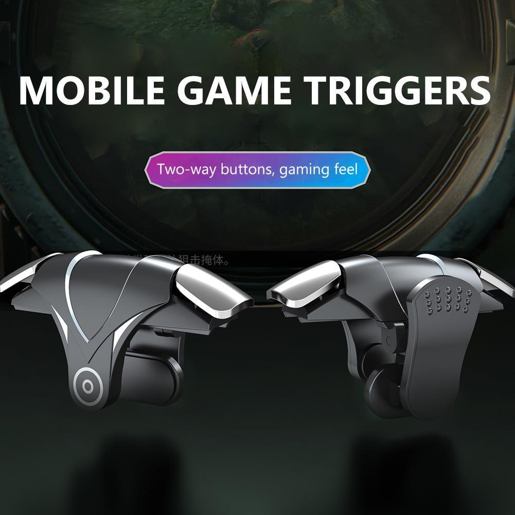 PUBG 4フィンガーモバイルゲームトリガー、遅延なしパルス - Gaming Accessories Iphone のレビューと価格