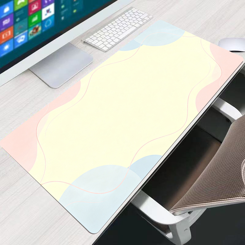 高品質ウェーブマウスパッド、滑らかなオフィスデスクマット、大 - Gaming Office Accessories のレビューと価格