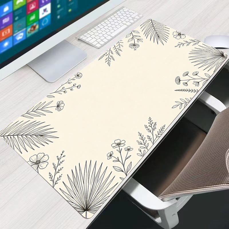 高品質ウェーブマウスパッド、滑らかなオフィスデスクマット、大 - Gaming Office Accessories のレビューと価格