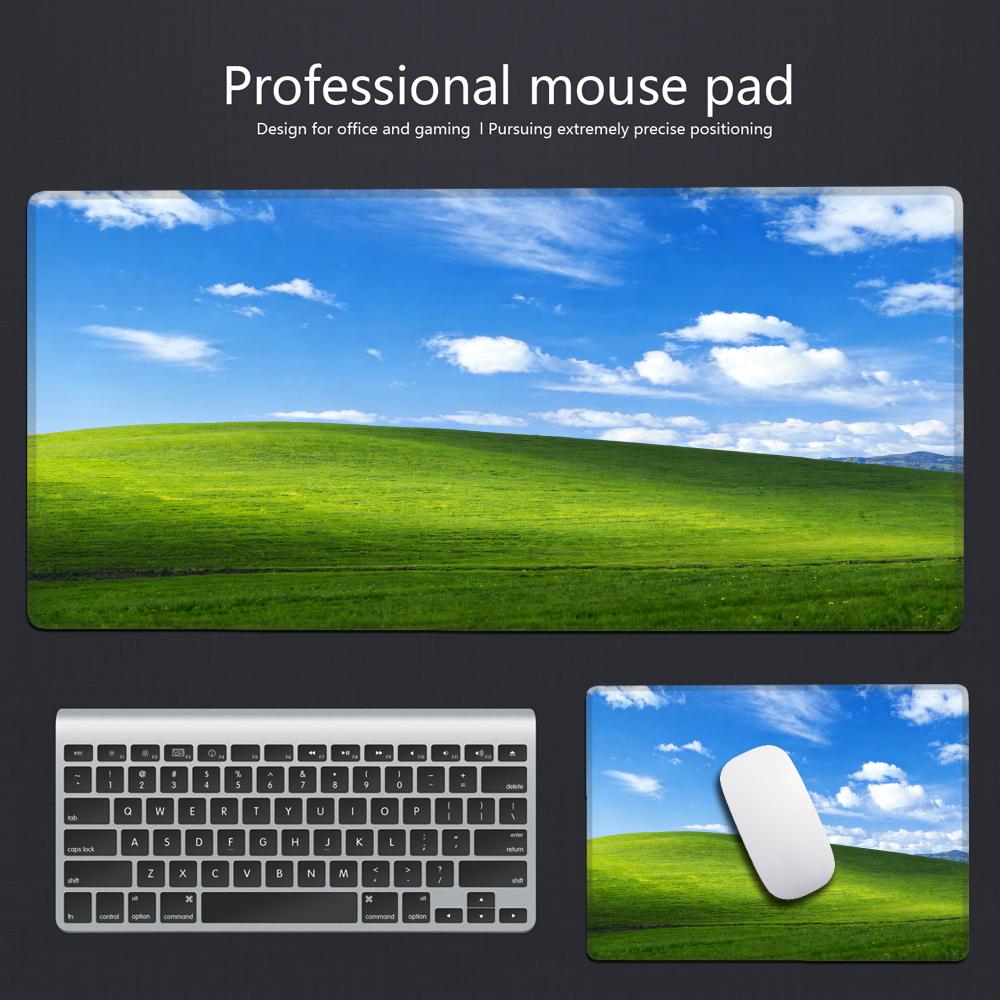 HYBXAXC Windows XP 壁紙大型マウスパッドコ - Gaming Accessories Wallpaper のレビューと価格