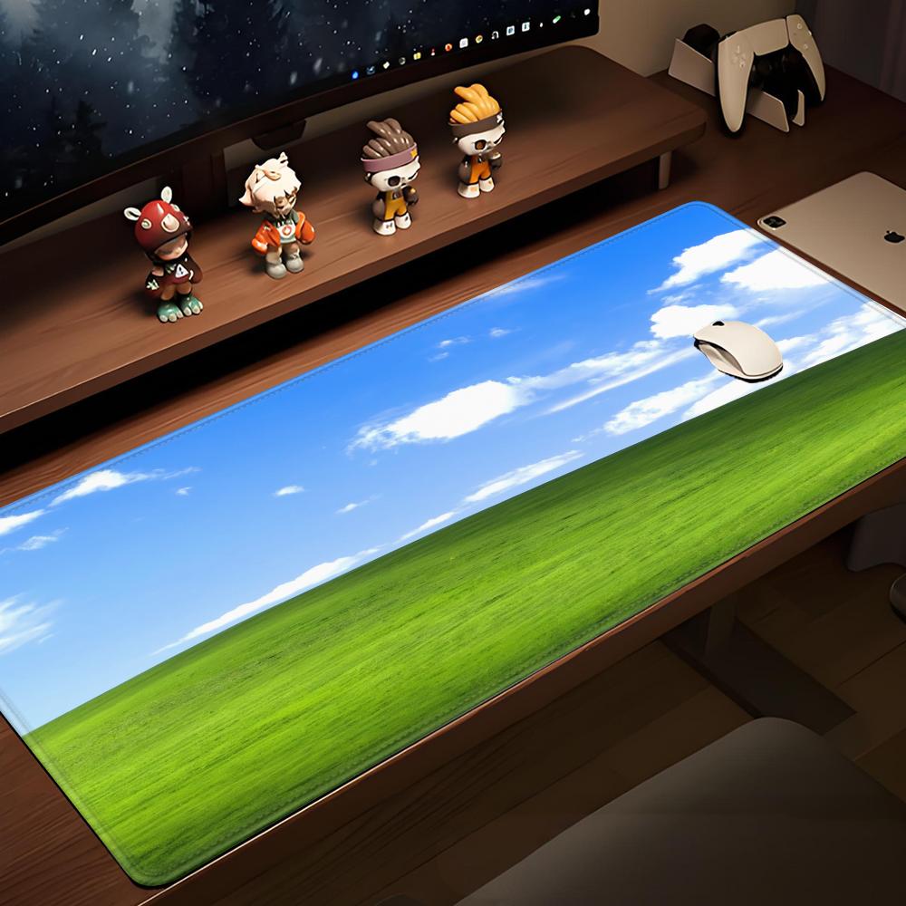 HYBXAXC Windows XP 壁紙大型マウスパッドコ - Gaming Accessories Wallpaper のレビューと価格