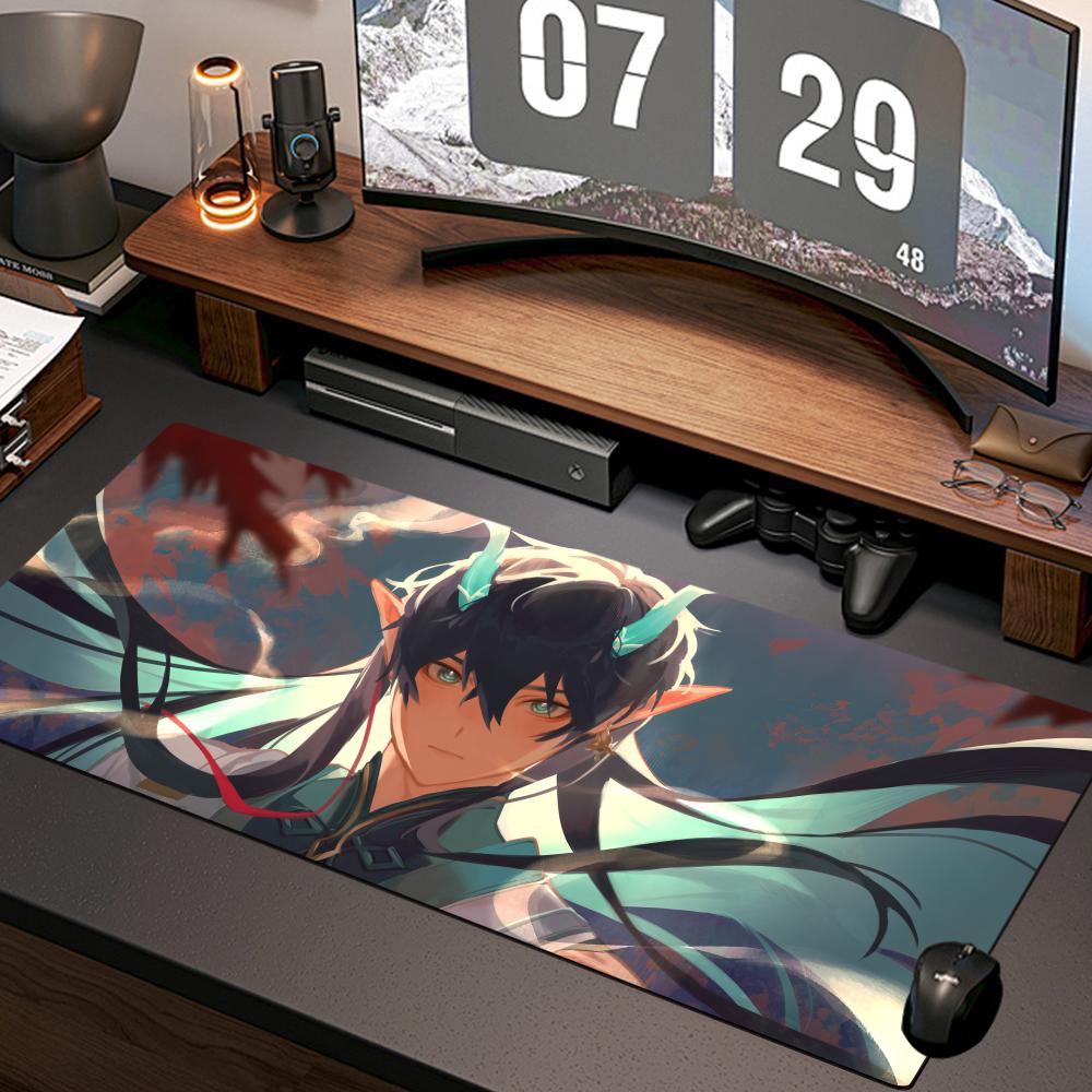 ダンヘン壁紙マウスパッド新しいコンピュータホームマウスパッド - Gaming Accessories Wallpaper のレビューと価格