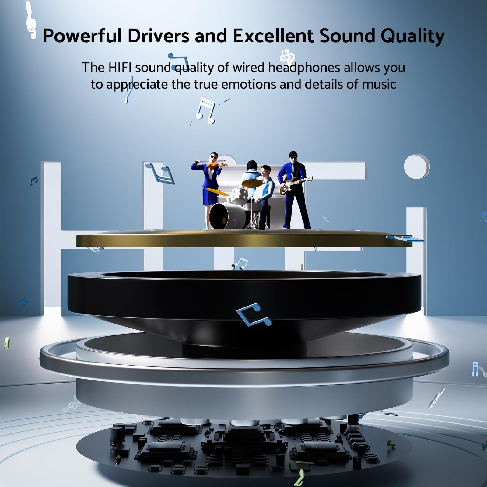 HiFi サラウンドヘッドフォン低音ステレオサウンド iPh - Gaming Accessories Iphone のレビューと価格