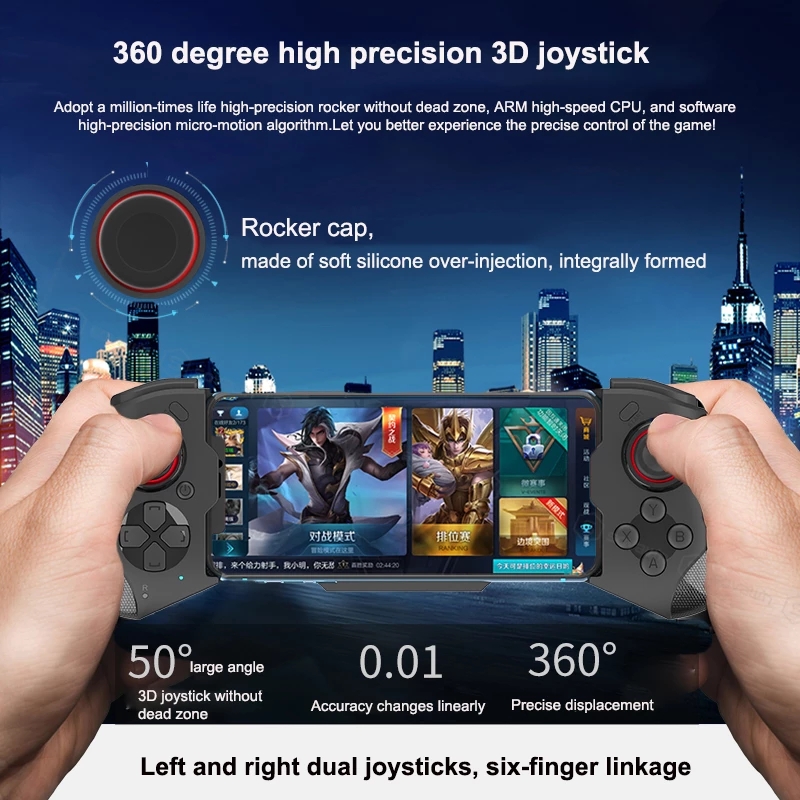 携帯電話ゲームパッドジョイスティック iPhone/Andr - Gaming Accessories Iphone のレビューと価格