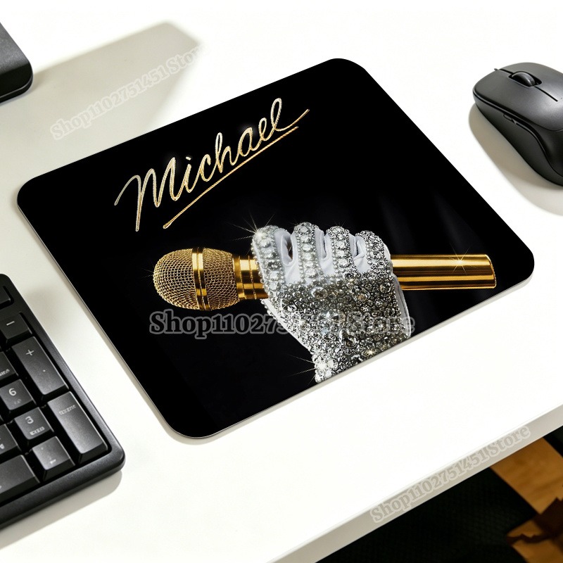 ポップの王様マイケル・ジャクソンマウスパッド MJ プリント - Gaming Accessories For Setup のレビューと価格