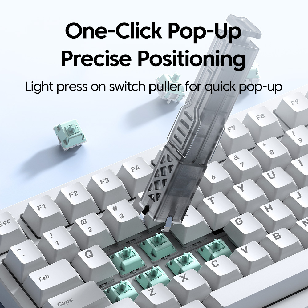 2 in 1 キーボードキーキャップスイッチプーラーオープナ - Keyboard Switch Tester のレビューと価格