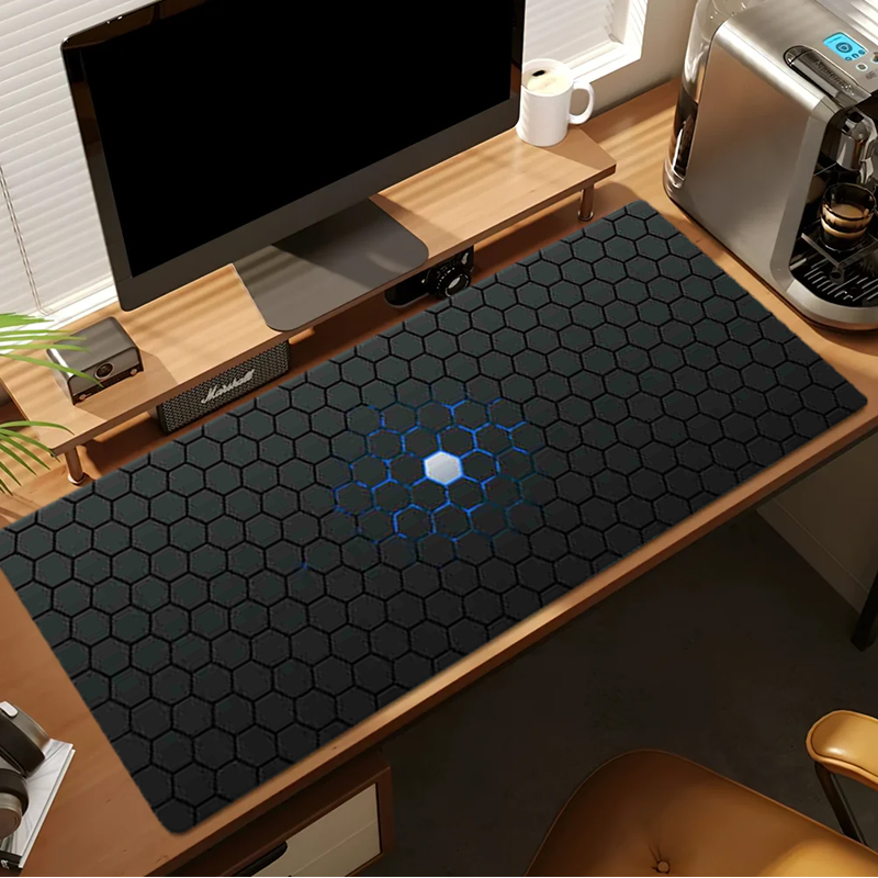 六角大型ゲーミングマウスパッド長方形 XXL 900 × 4 - Gaming Office Accessories のレビューと価格