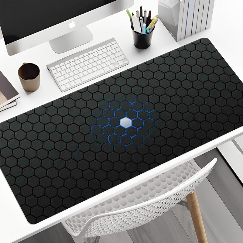 六角大型ゲーミングマウスパッド長方形 XXL 900 × 4 - Gaming Office Accessories のレビューと価格