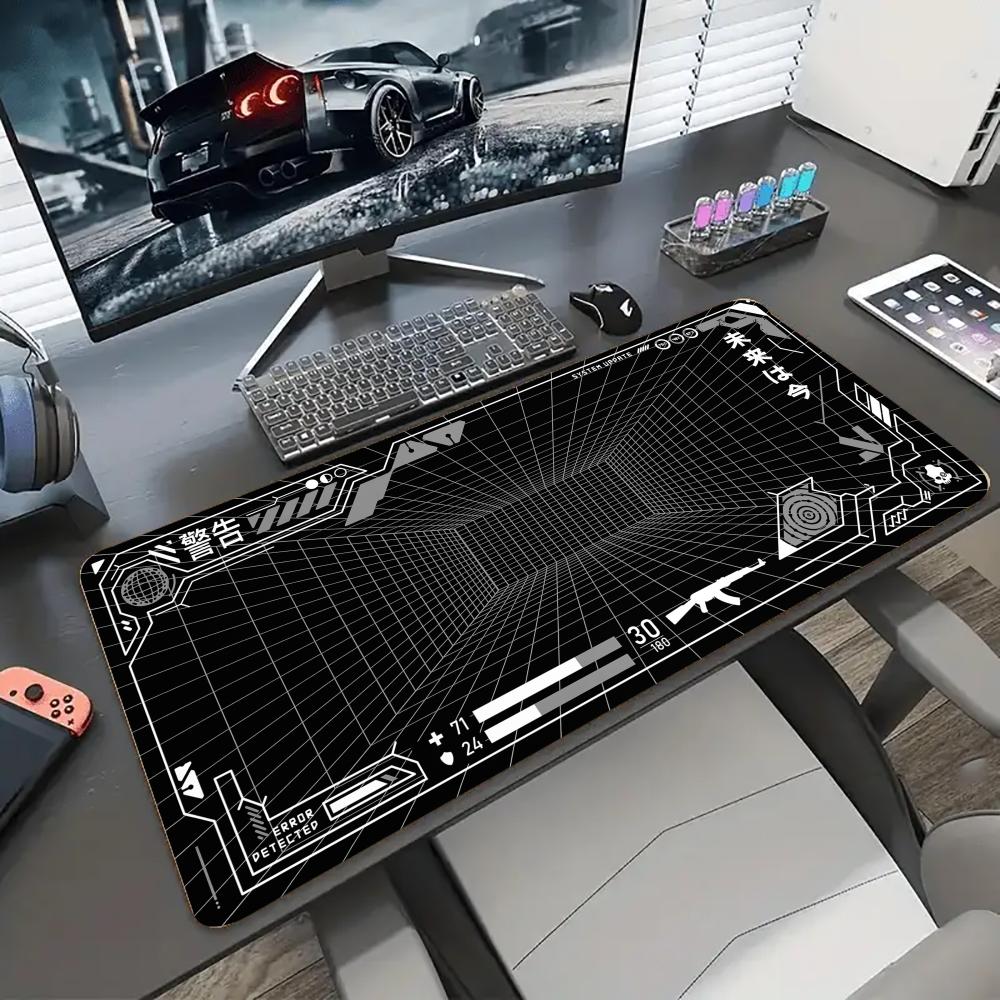 パースペクティブグリッドデスクマット ゲーミングマット パッ - Gaming Accessories White のレビューと価格