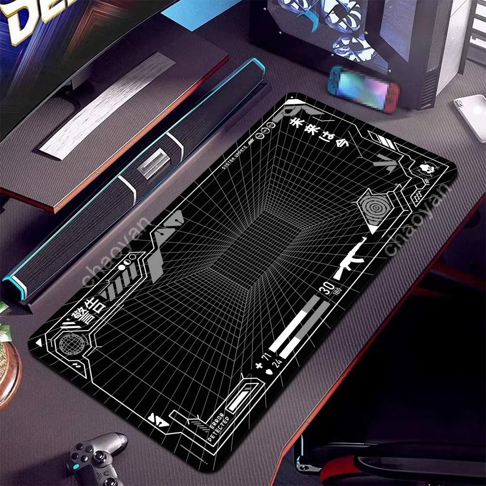 パースペクティブグリッドデスクマット ゲーミングマット パッ - Gaming Accessories White のレビューと価格