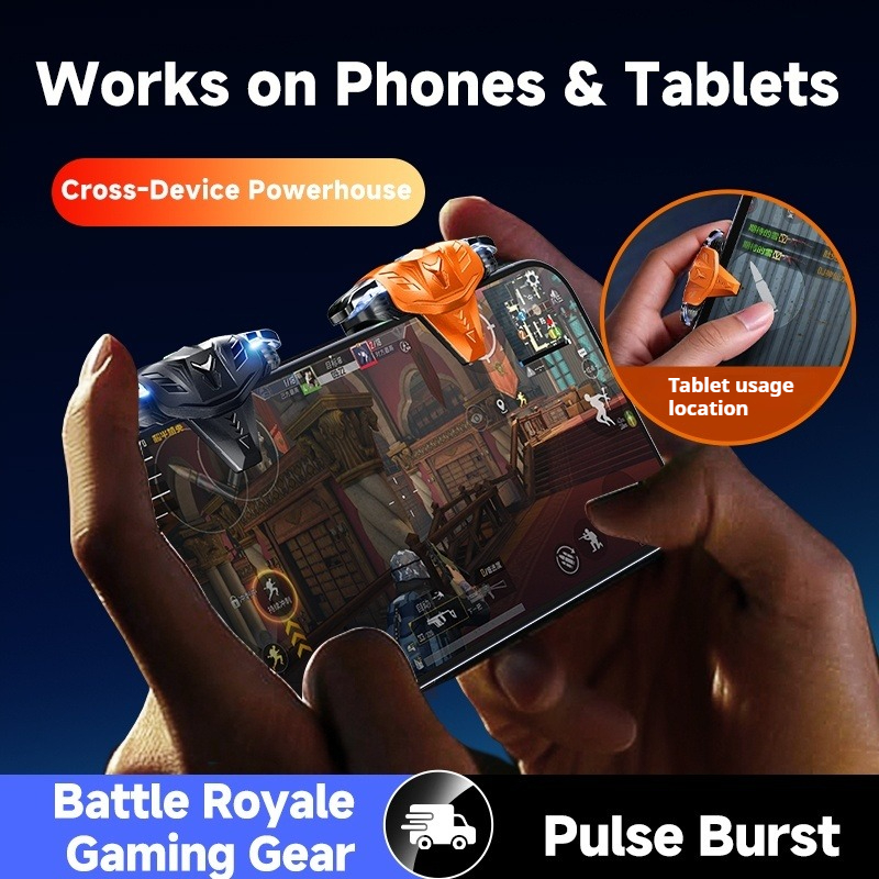 タブレット携帯電話ゲームボタンバーストパルスボタンマシンは、 - Gaming Accessories Iphone のレビューと価格