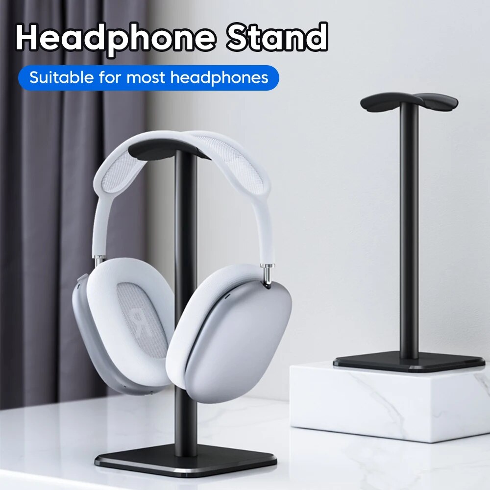 ユニバーサルヘッドフォンスタンドアルミ合金ヘッドセットホルダ - Gaming Accessories For Setup のレビューと価格