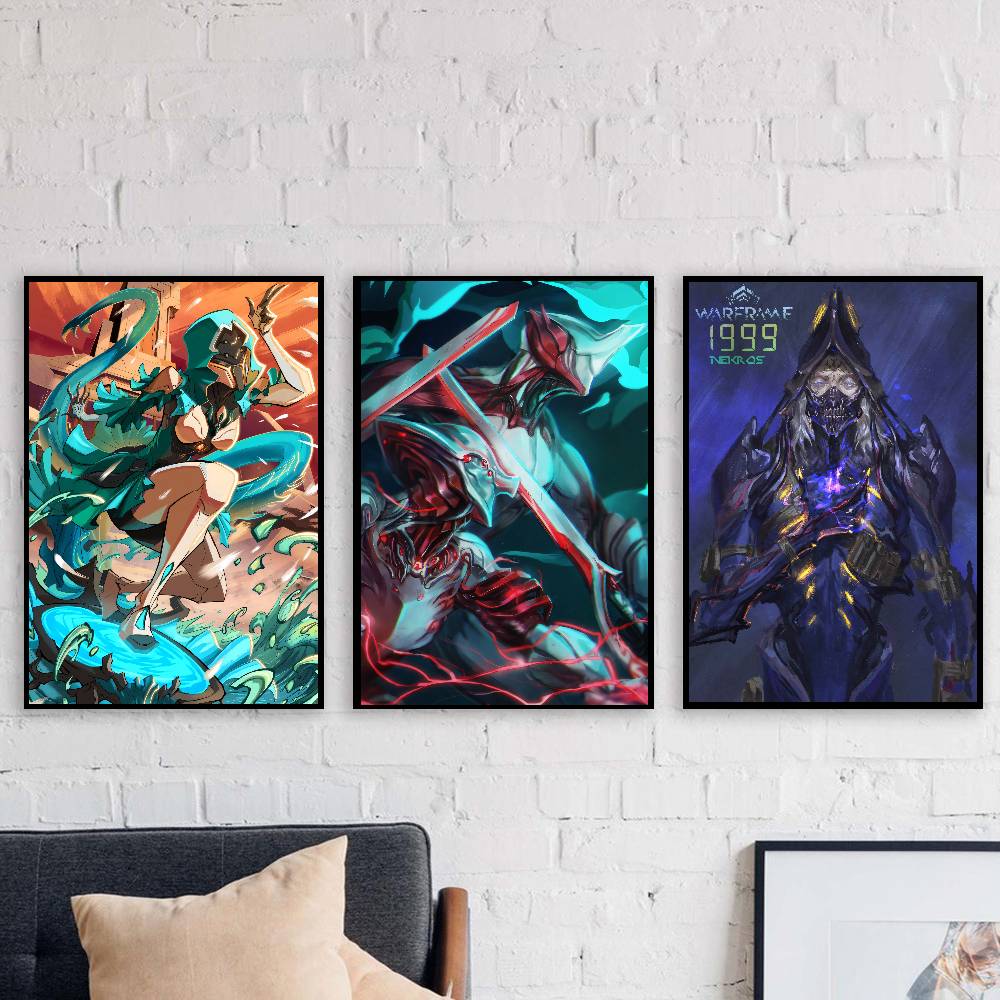 ファッションクールビデオ FPS ゲームウォーフレームポスタ - Gaming Accessories Wallpaper のレビューと価格