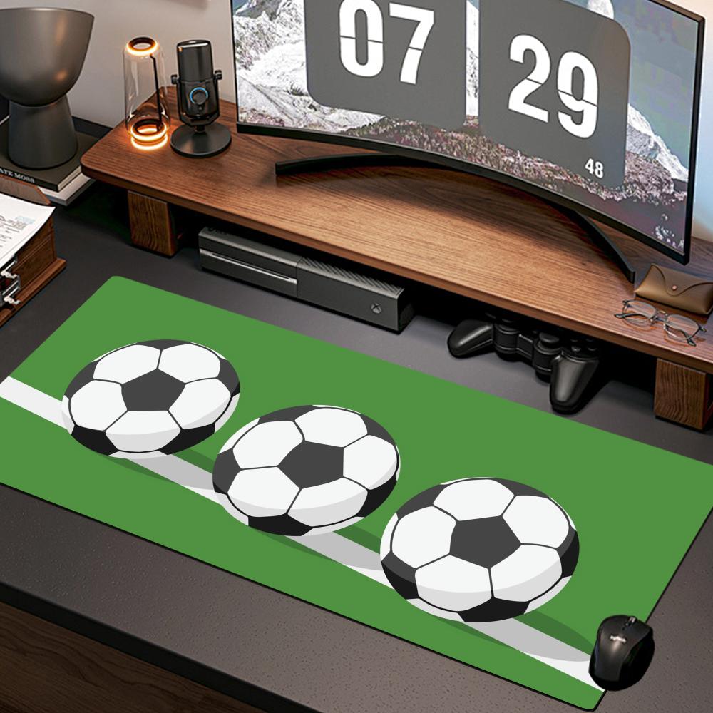 サッカー壁紙マウスパッド新しいコンピュータホームマウスパッド - Gaming Accessories Wallpaper のレビューと価格