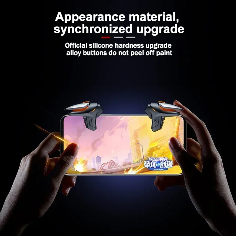 DY01 携帯電話 4 指ゲームパッドジョイスティックコント - Gaming Accessories Iphone のレビューと価格