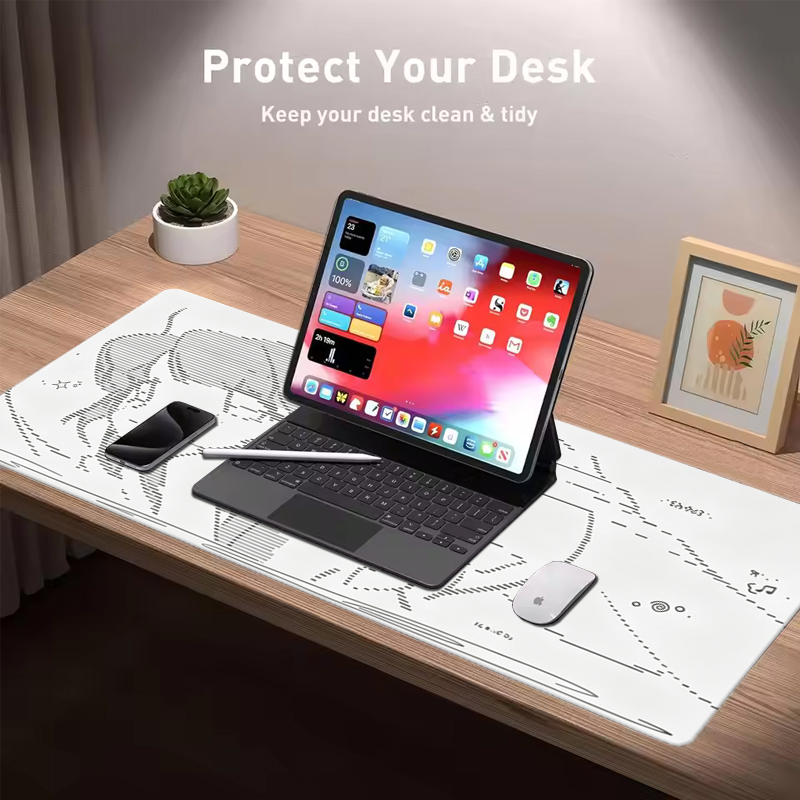 1 個革製マウスパッドアニメエンジェルガール Y2k かわい - Gaming Accessories For Setup のレビューと価格